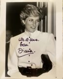 "Princess Diana" Autographed 8x10 Photo