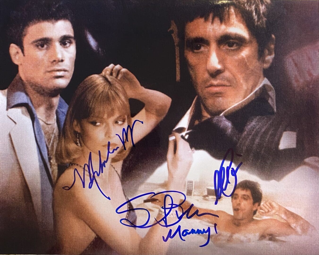 "Scarface" Autographed 10x8 Photo
