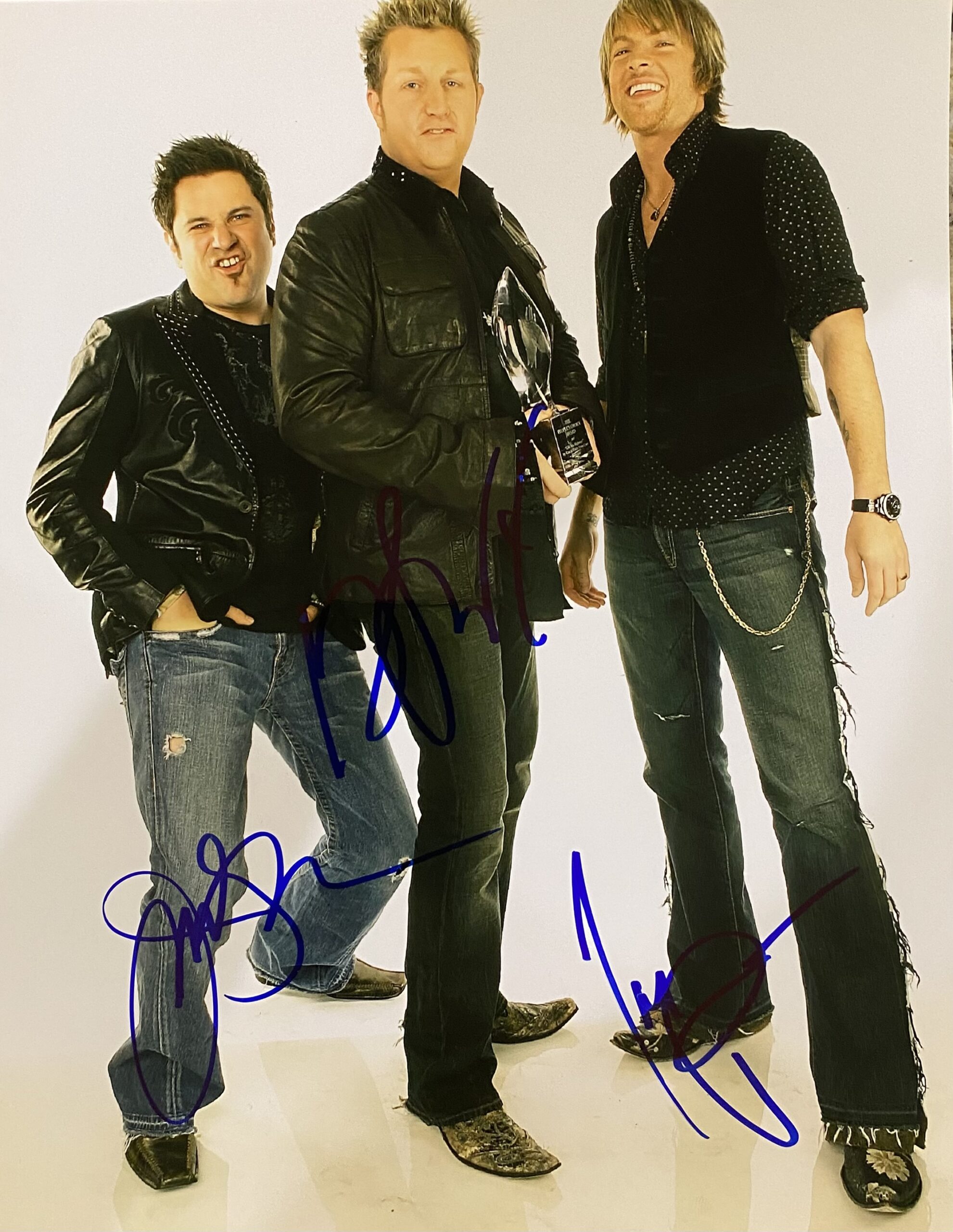 "Rascal Flatts" Autographed 8x10 Photo