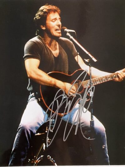 "Bruce Springsteen" Autographed Photo 8x10