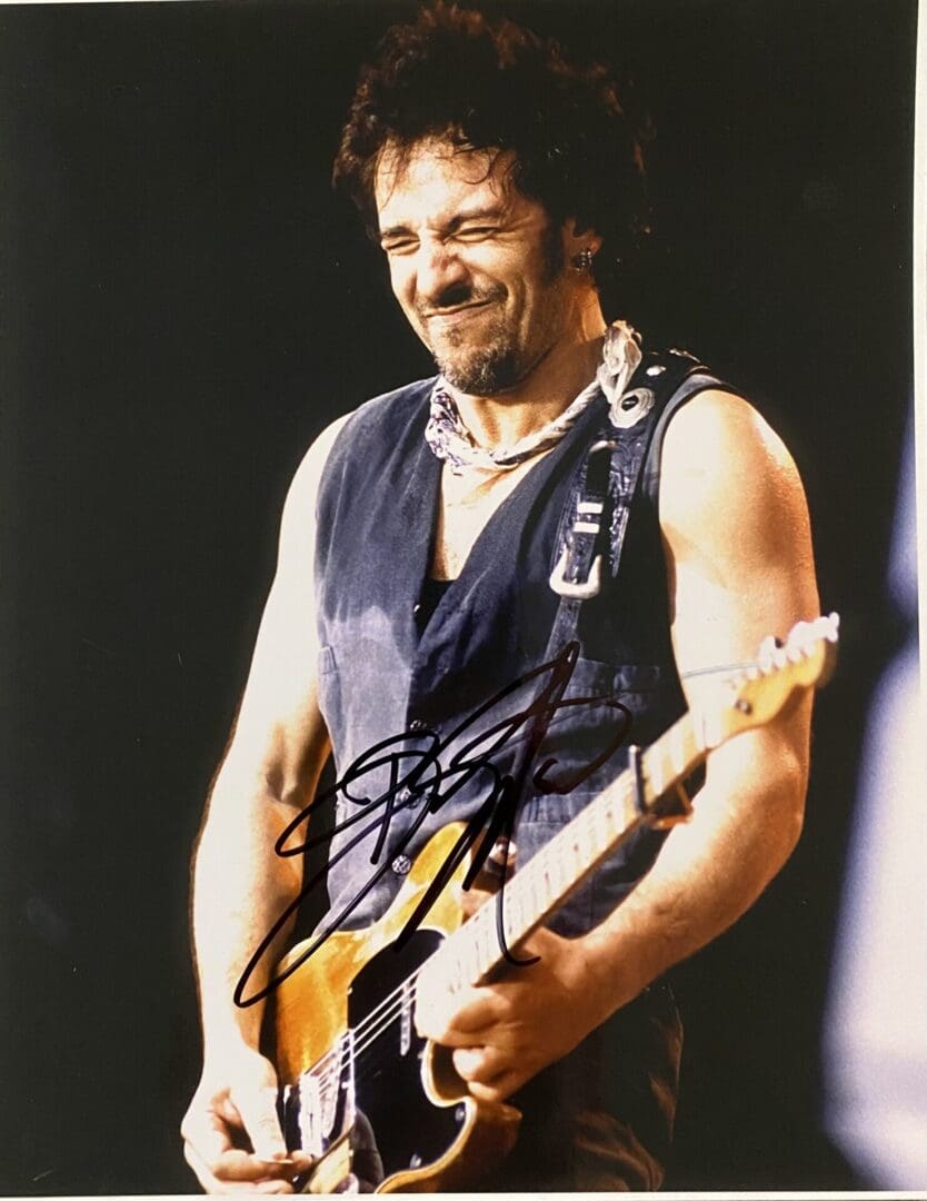 "Bruce Springsteen" Autographed Photo 8x10