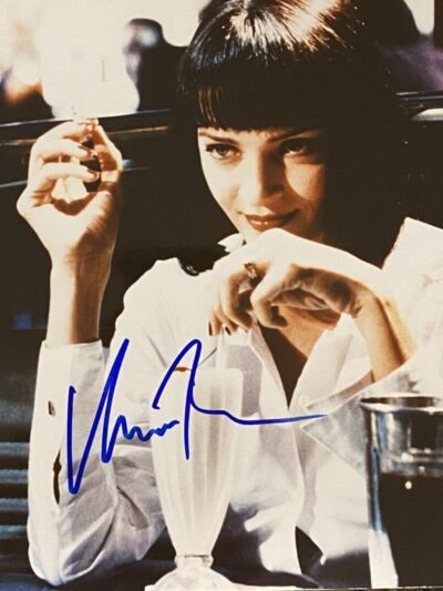 "Uma Thurman" Autographed 10x8 Photo