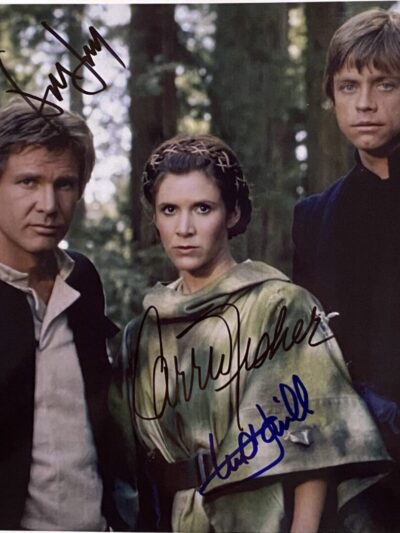 "Star Wars" Autographed 10x8 Photo