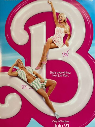 "Barbie" Autographed Poster
