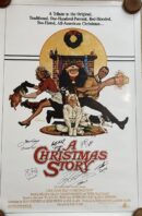 "A Christmas Story" Cast Autographed Movie Poster 