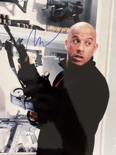 "Vin Diesel" Autographed 8x10 Photo