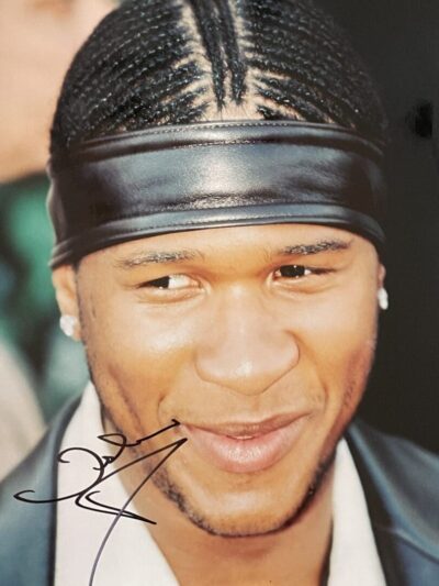 "Usher" 8x10 Autographed Photo