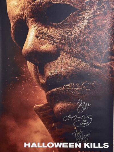 "Halloween Kills" Autographed Poster