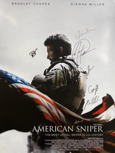 "American Sniper" Autographed Poster