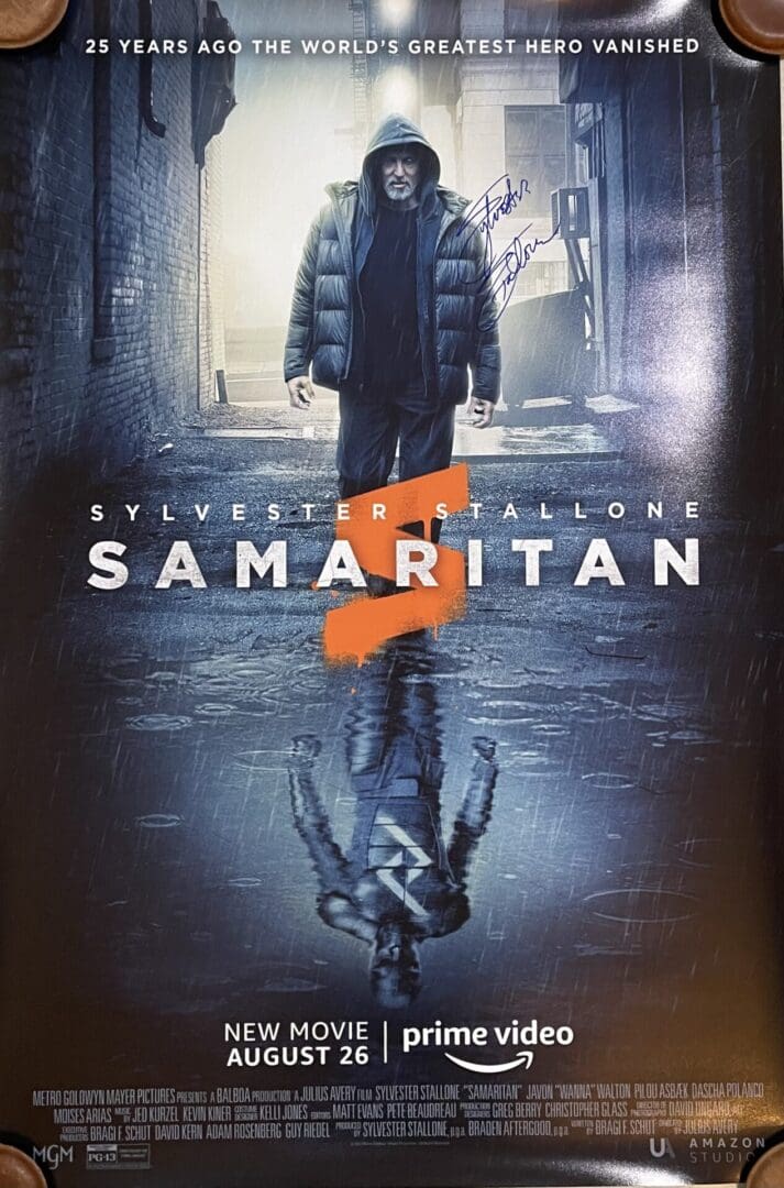 "Samaritan" Autographed Poster