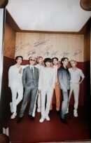 "BTS" Autographed Music Poster