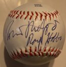 "The Natural" Autographed Baseball Signed by Robert Redford