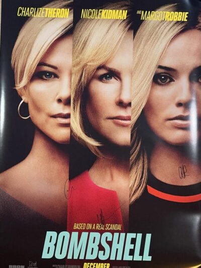 "Bombshell" Autographed Movie Poster