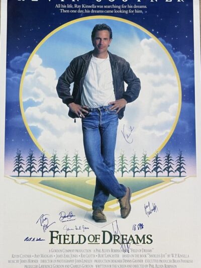 "Field Of Dreams" Cast Autographed Movie Poster