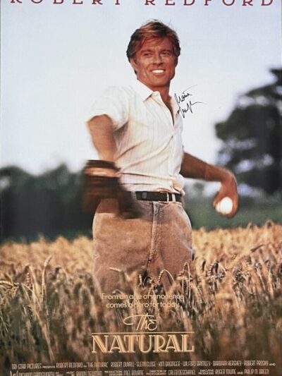 "The Natural" Autographed Movie Poster