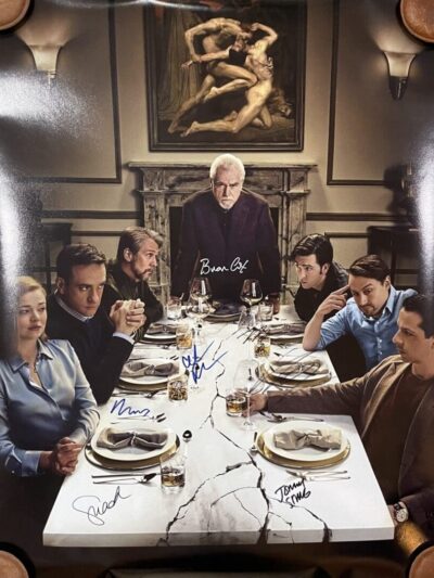 "Succession" Cast Autographed Poster