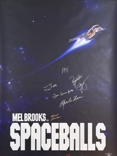 "Spaceballs" Autographed Movie Poster