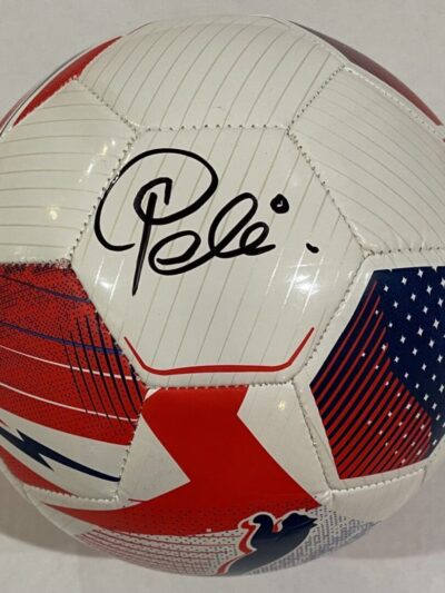Official Size 5 "Puma Soccer Ball" Autographed by Pele