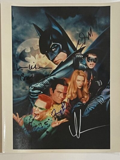 "Batman Forever" Autographed 8x10 Photo