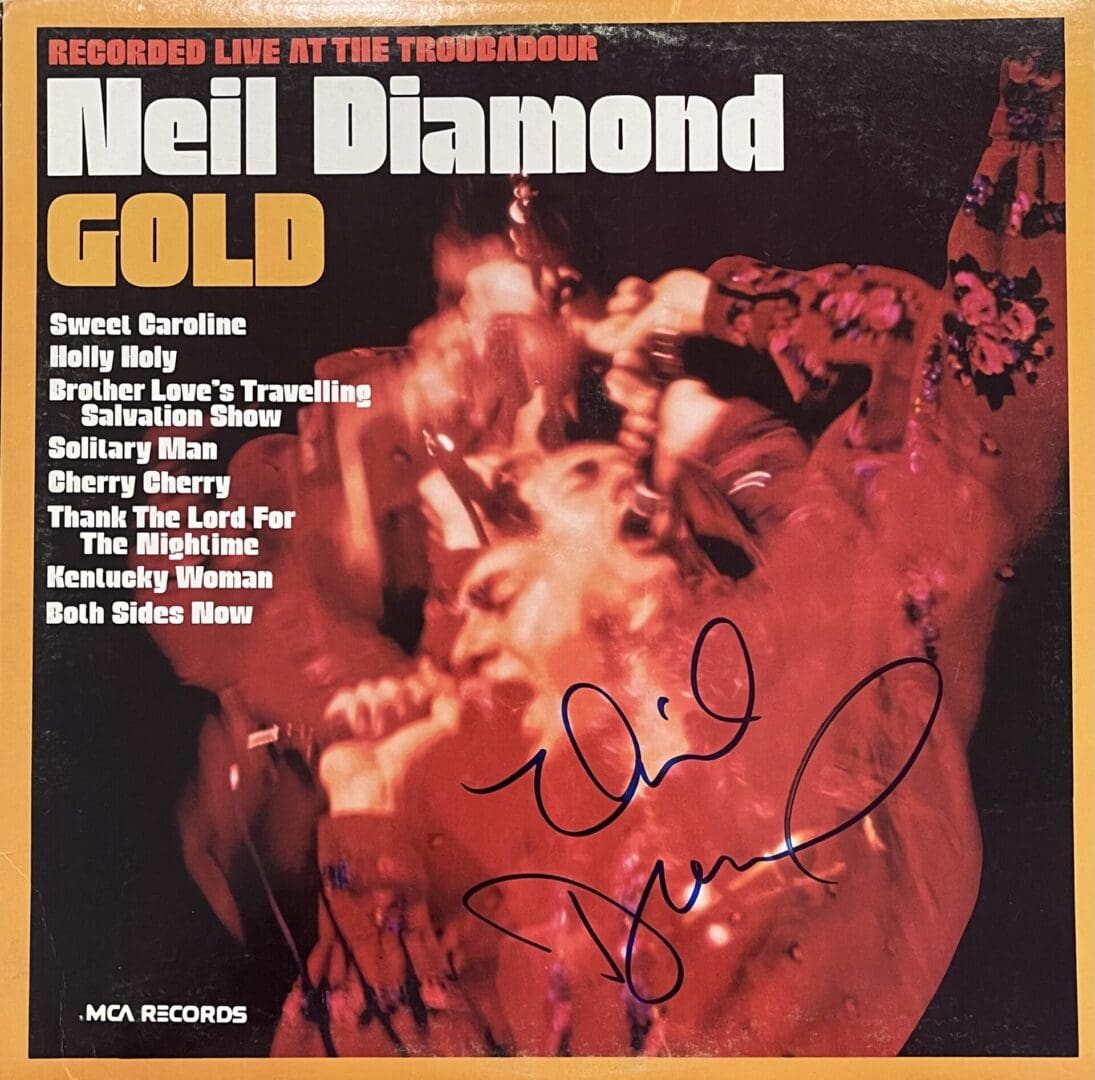 "Neil Diamond: Gold" Signed Album