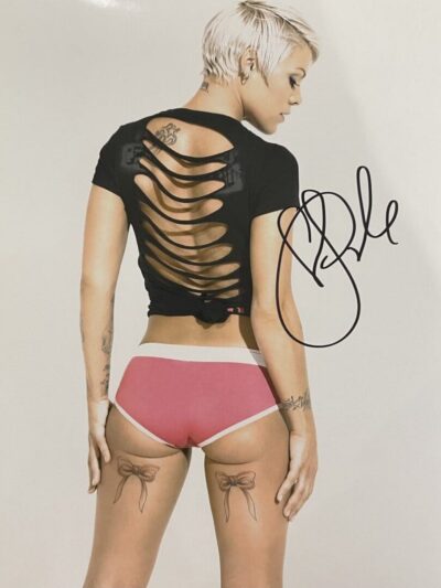 "Pink" Autographed 8x10 Photo