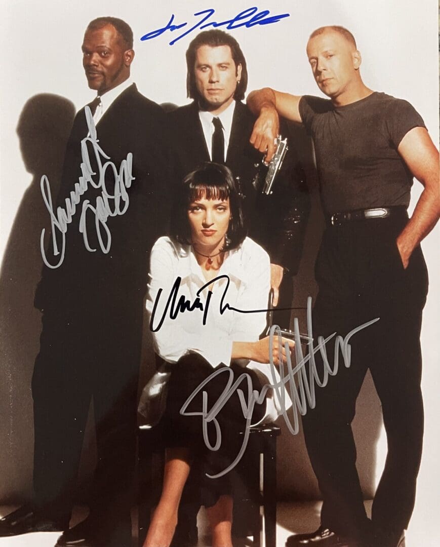 "Pulp Fiction" Autographed 8x10 Photo