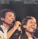 "Simon & Garfunkel" Autographed Album "Concert In Central Park"