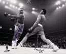 "Muhammad Ali and Joe Frazier" Autographed 10x8 Photo