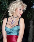 "Christina Aguilera" Autographed 8x10 Photo