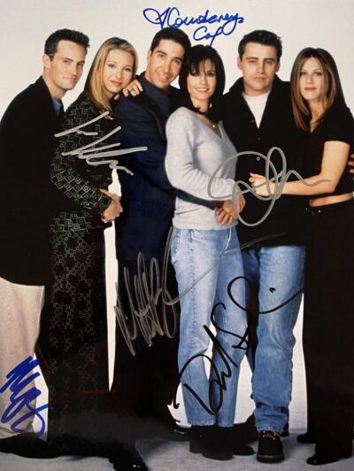 "Friends" 8x10 Autographed Photo