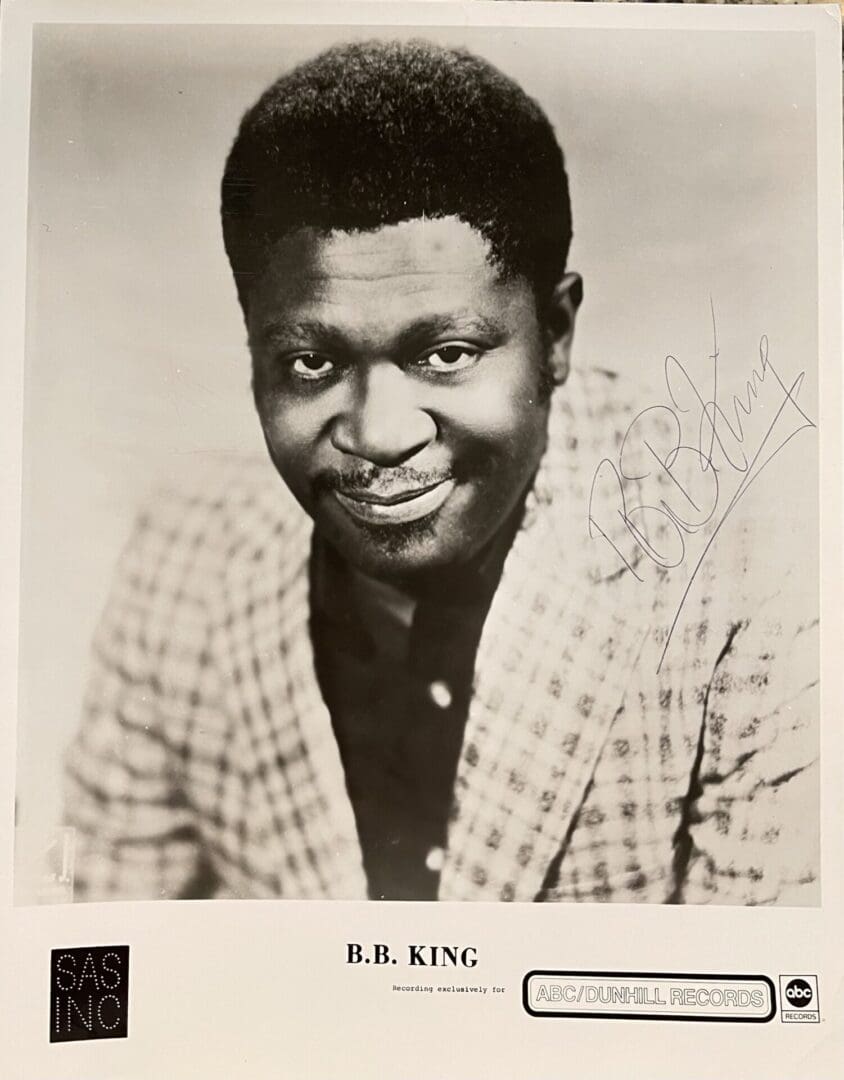 "B.B. King" Autographed 8x10 Photo