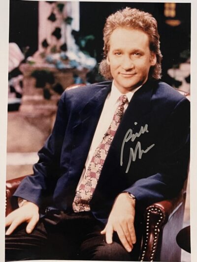 "Bill Maher" Autographed 8x10 Photo