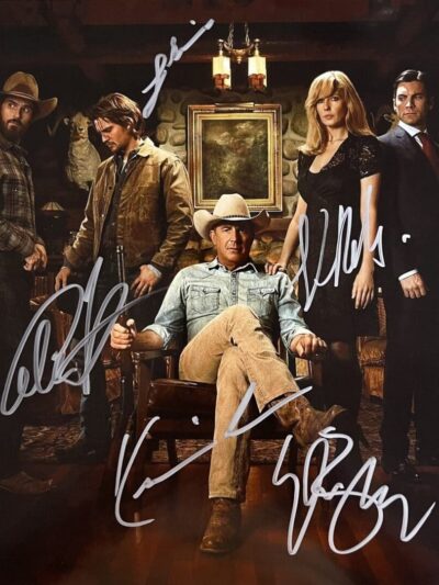 "Yellowstone" Cast 8x10 Autographed Photo