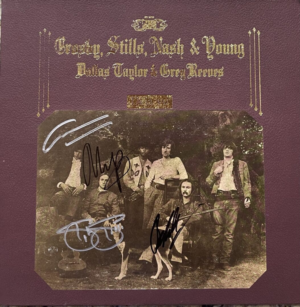 "Crosby, Stills, Nash & Young" Autographed Album - Image 2