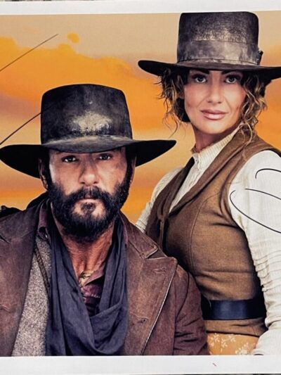 "1883" 10x8 Autographed Photo by Faith Hill and Tim McGraw