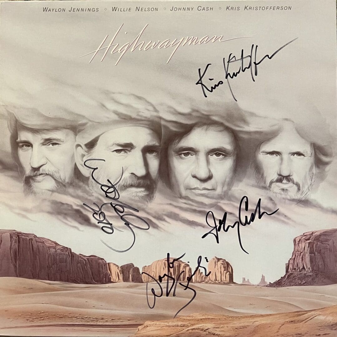 "Highwayman" Autographed Album