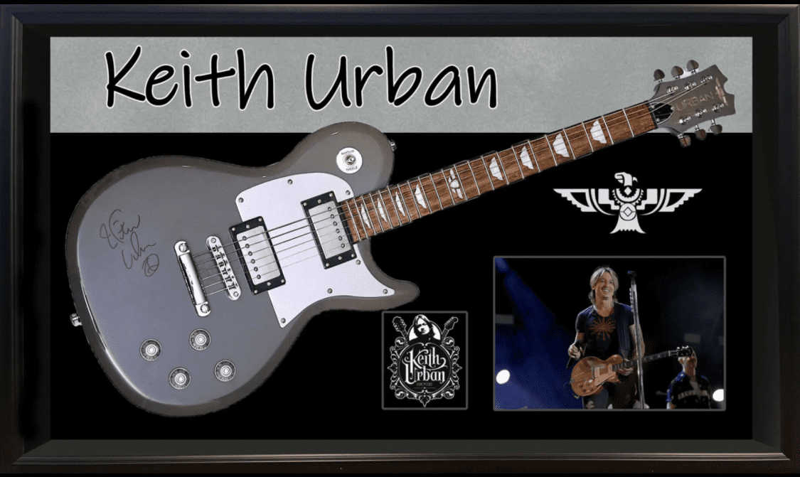 Keith Urban Autographed Guitar