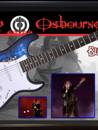 "Ozzy Osbourne" Autographed Guitar