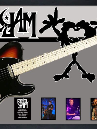 "Pearl Jam" Autographed Guitar