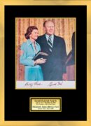 "President Gerald Ford and First Lady Betty Ford" Autographed 8x10 Photo
