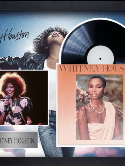 "Whitney Houston" Signed Album