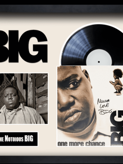 "The Notorious BIG" Autographed Album "One More Chance"