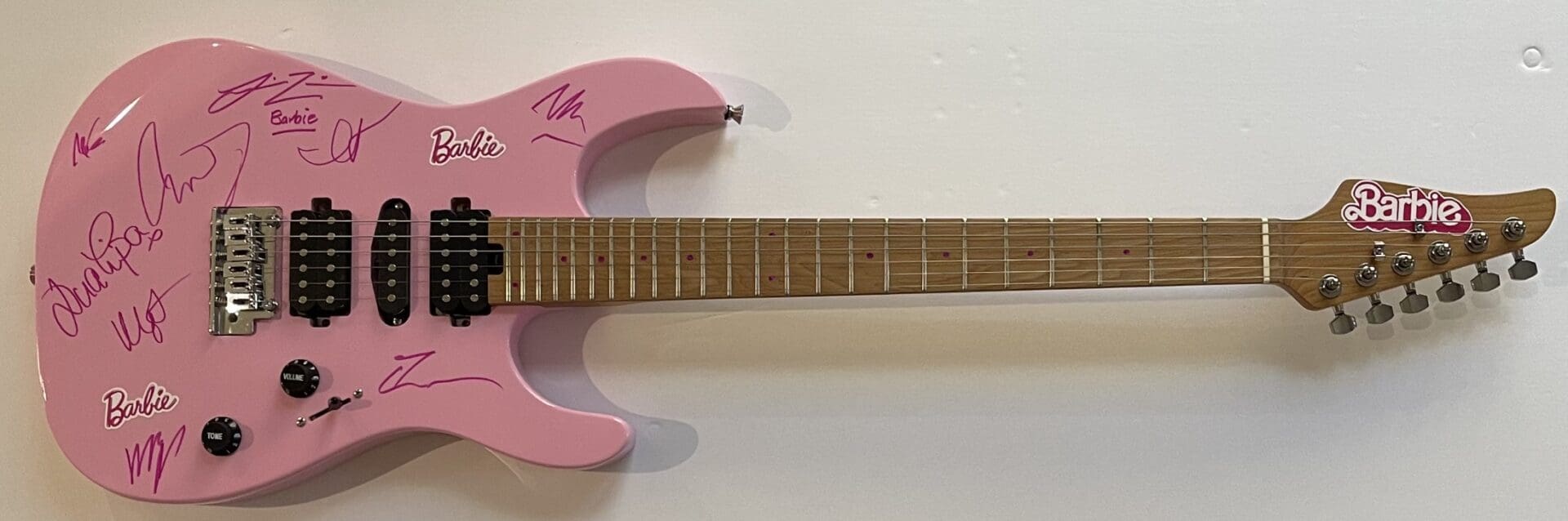 "Barbie" Autographed Guitar - Image 2