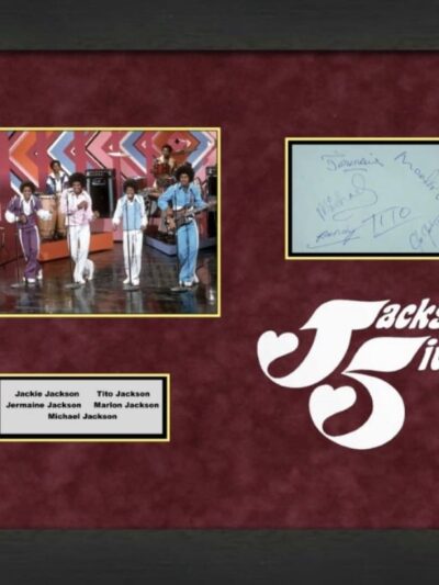 "Jackson 5" Signature Cut Collage
