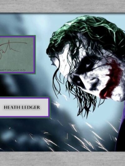 "Heath Ledger" Signature