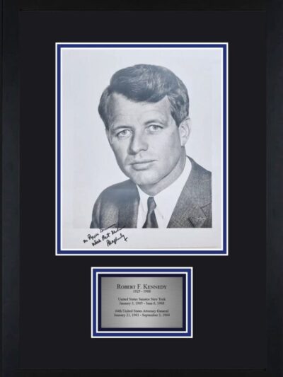 "Robert Kennedy" Autographed 8x10 Photo