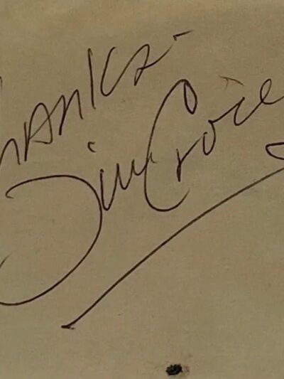 "Jim Croce" Signature