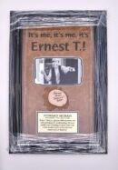 Framed Howard Morris "Ernest T. Bass" Autographed Rock