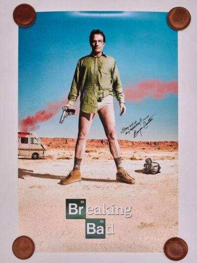 "Breaking Bad" Autographed by Bryan Cranston