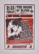 "Bob Dylan" Autographed Concert Poster